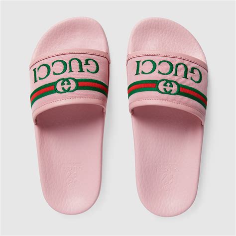 kids imitation gucci slides|Gucci slides girl.